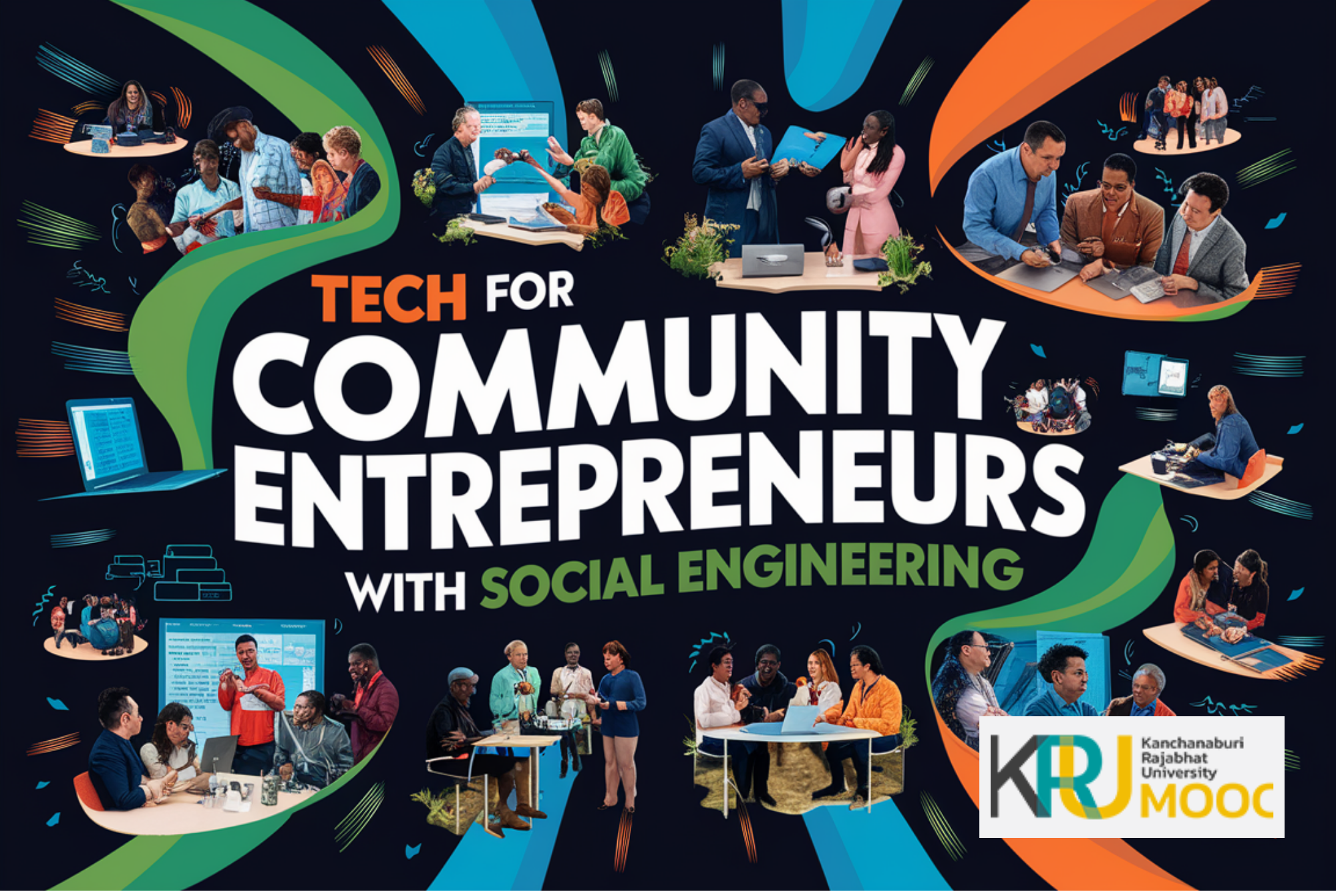 เทคโนโลยีเพื่อผู้ประกอบการชุมชน ด้วยกระบวนการวิศวกรสังคม | Tech for Community Entrepreneurs with Social Engineering KRU-004